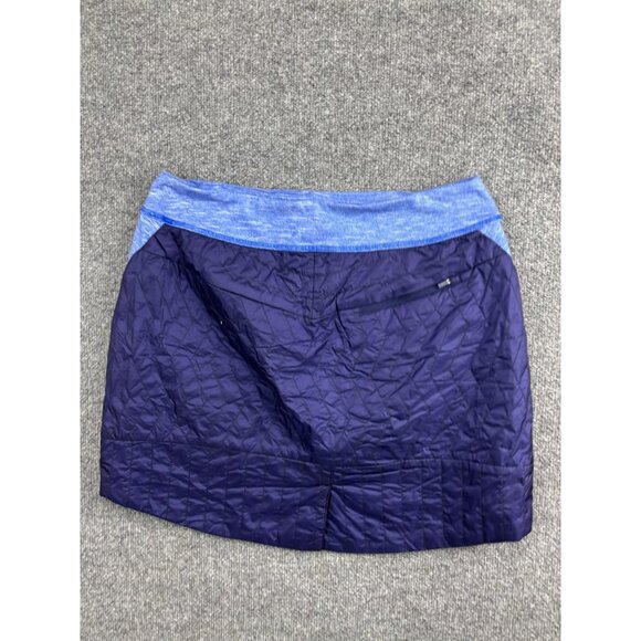 Mountain Hardwear Skirt Womens Large Blue Quilted Insulated Winter Outdoor - Picture 5 of 5
